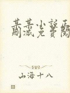 某某小说正版无删减免费阅读全文