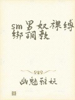 sm男奴裸缚捆绑调教