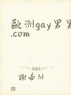 欧洲gay男男.com