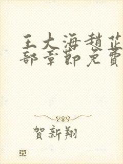 王大海赵芷晴全部章节免费阅读封面