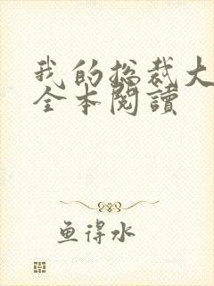 我的总裁大老婆全本阅读封面