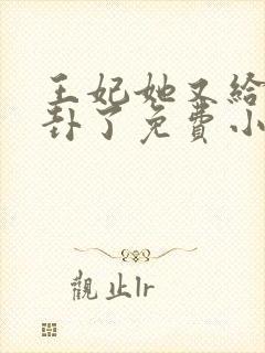 王妃她又给人算卦了免费小说封面