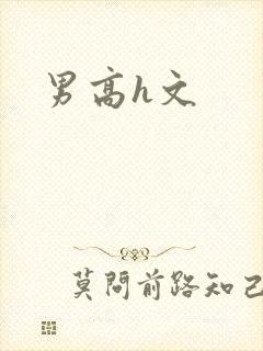 男高h文