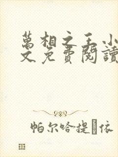 万相之王小说全文免费阅读无弹窗