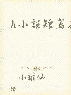 h小说短篇在线封面