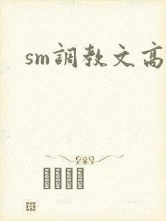 sm调教文高h