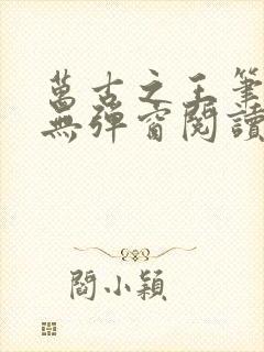 万古之王笔趣阁无弹窗阅读封面