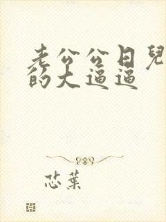 老公公日儿媳妇的大逼逼