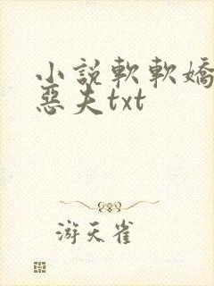 小说软软娇妻驭恶夫txt