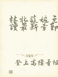 林北苏婉免费阅读最新章节笔趣阁