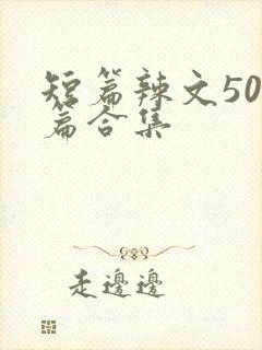 短篇辣文500篇合集