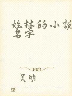 姓林的小说女主名字