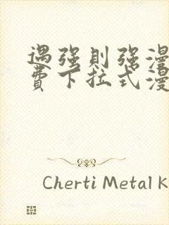 遇强则强漫画免费下拉式漫画网封面