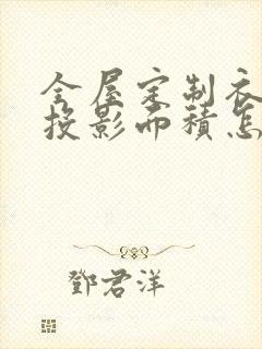 全屋定制衣柜的投影面积怎么算