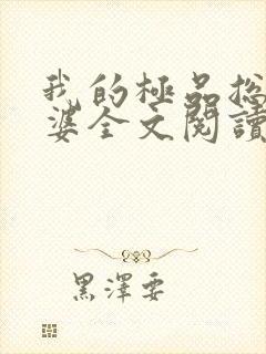 我的极品总裁老婆全文阅读封面