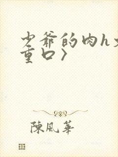 少爷的肉h文〈重口〉