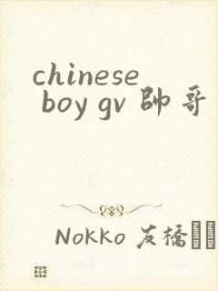 chinese boy gv 帅哥 twinks封面