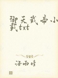 御天武帝小说下载txt