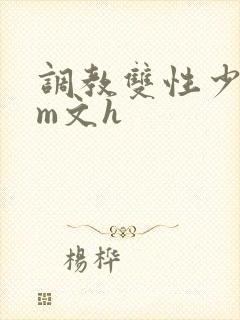 调教双性少年sm文h