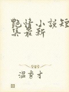 艳情小说短篇合集最新