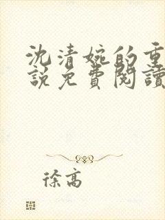 沈清婉的重生小说免费阅读封面