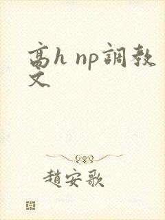 高h np调教文