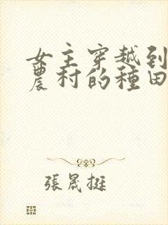 女主穿越到古代农村的种田文