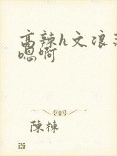 高辣h文浪荡嗯嗯啊