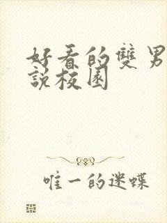 好看的双男主小说校园