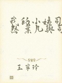 我的小姨司空嫣然 叶凡与司空嫣然章节