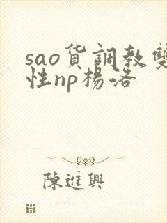 sao货调教双性np杨洛封面