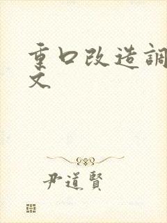 重口改造调教h文