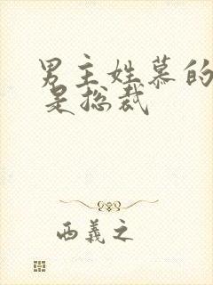 男主姓慕的小说 是总裁封面