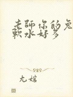 老师你的兔子好软水好多