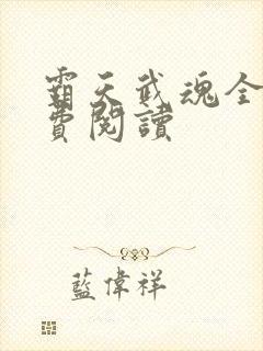 霸天武魂全文免费阅读