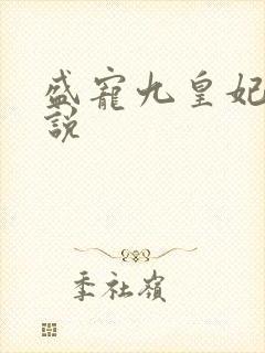盛宠九皇妃 小说