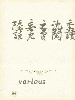 陆妄之沈季遥小说免费阅读最新章节