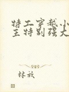 特工穿越小说女主特别强大封面