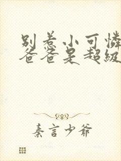 别惹小可怜,他爸爸是超级女儿奴