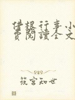 借根行事小说免费阅读全文在线阅笔趣无弹窗