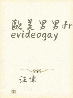 欧美男男freevideogay