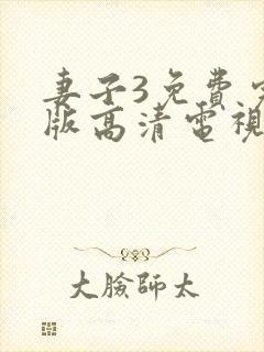 妻子3免费完整版高清电视剧封面