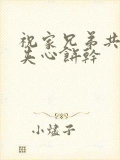 祝家兄弟共享后夹心饼干