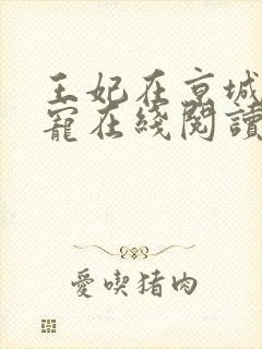 王妃在京城当团宠在线阅读封面