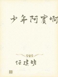 少年阿宾啊啊啊