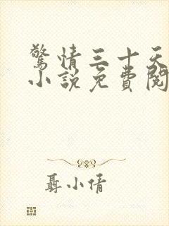 惊情三十天后续小说免费阅读