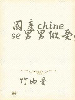国产chinese男男做受gay网站