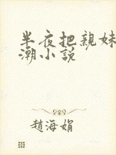 半夜把亲妹妹高潮小说封面