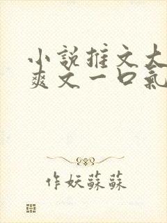 小说推文大女主爽文一口气看完重生有系统