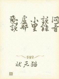 飞卢小说网的小说哪里能看免费的封面